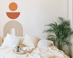 Boho Colorblock Wall Decals Removable