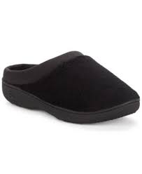 Microterry Pillowstep Slippers With Satin Trim