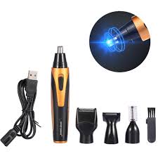 4.3 out of 5 stars with 53 ratings. 4 In 1 Usb Rechargeable Men Nose Ear Temple Hair Trimmer Electric Beard Eyebrow Hair Clipper Shaving Kits Hair Removal Walmart Com Walmart Com