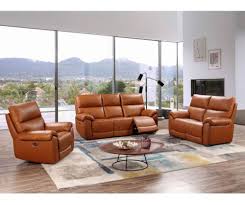rocco tan leather power recliner