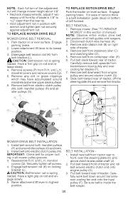page 26 of craftsman lawn mower yt 4500