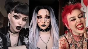 17 creative goth makeup looks to bring