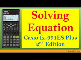 Casio Fx 991es Plus 2nd Edition