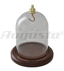 Pocket Watch Dome Glass With Dark Brown