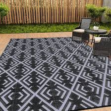 hugear outdoor plastic rugs clearance