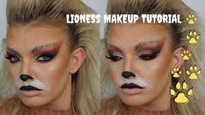 easy lion halloween makeup tutorial