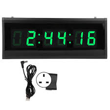 Modern Led Digital Wall Clock With