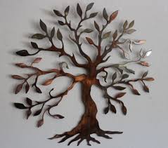 Olive Tree Of Life Metal Wall Art