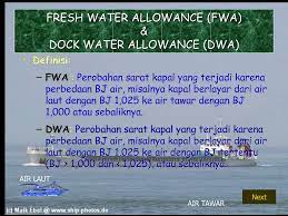 ppt fresh water allowance fwa amp