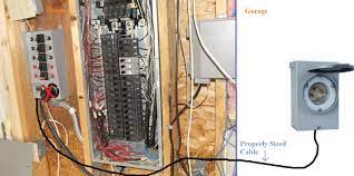 I think the better and easier way is to use the interlock switch. Can I Connect My Generator Transfer Switch To A Subpanel Instead Of To The Main Panel Home Improvement Stack Exchange