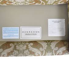 henredon fireside upholstered sofa 84