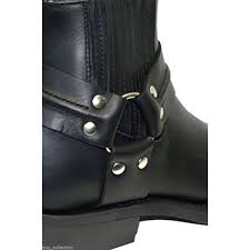 Grinders Renegade Lo Black Unisex Leather Boot Cowboy