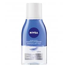 nivea double effect oogmake up remover