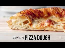 artisan pizza dough crispy chewy