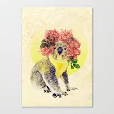 Australian Icon The Koala Canvas Print