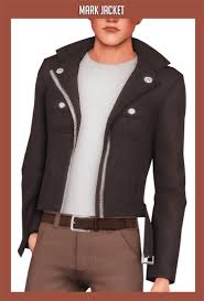 Saw something that caught your attention? Best Sims 4 Leather Jacket Cc Male Female Fandomspot