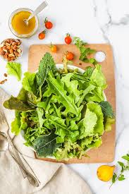 quick summer green salad recipe