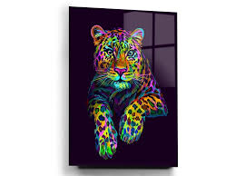 Colourful Leopard Make A Statement