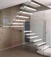 Stair tread material and construction Cantilever Stairs Suspended Staircases Or Floating Stairways