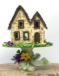 Make A Miniature Irish Stone Cottage