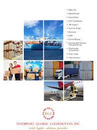 Download Brochure Interport Global Logistics Pvt Ltd