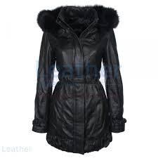 Fur Hooded Coat Womens Coat With Fur