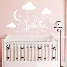 Personalized Nursery Name Wall Decal