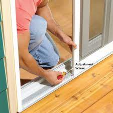 How To Adjust a Sticking Patio Screen Door | Family Handyman
