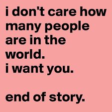 In 1997, during the chilean 'viva el lunes' tv program, he was. I Don T Care How Many People Are In The World I Want You End Of Story Post By Xenjavera On Boldomatic