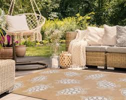 liora manne carmel seaturtles indoor outdoor rug sand 7 10 x 9 10