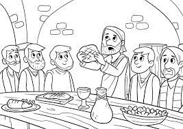 100% free easter coloring pages. Jesus And His Disciples In The Last Supper Coloring Page Coloring Page Free Printable Coloring Pages For Kids
