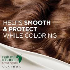 Clairol Natural Instincts Crema Keratina Hair Color 6bz