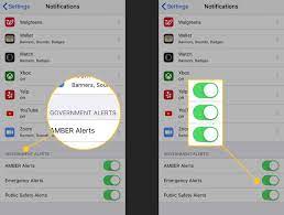 You must view it (or the part that is visible) on the screen the first time it appears. How To Turn Off Emergency And Amber Alerts On Iphone