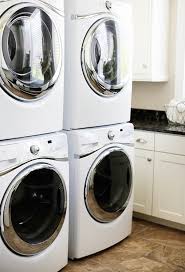 Maybe you would like to learn more about one of these? Stacked Washer Dryer Transitional Laundry Room Uv Parade Of Homes