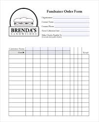 Free 17 Sample Fundraiser Order Template In Pdf Word Excel