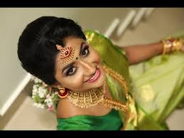 makeover of kerala bride bridal look