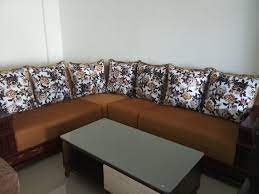 l shape corner sofa set at rs 28000