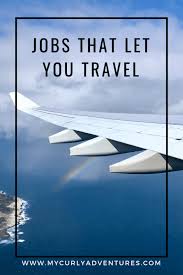 careers that involve traveling