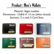 Personalized Wallets For Men With Name