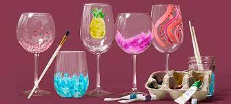 How To Paint A Wine Glass Fred Meyer