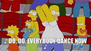YARN | ♪ Do, do, everybody dance now ♪ | The Simpsons (1989) - S22E17  Comedy | Video clips by quotes | 25837ee4 | 紗