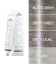Schwarzkopf Igora Royal Absolutes Silverwhite Colour Chart