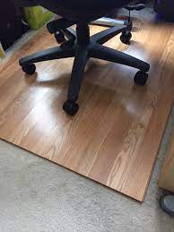 lifehack easy chair mat fix for desk