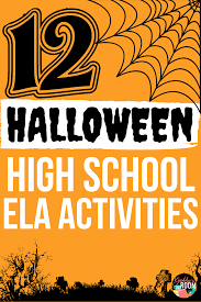 12 halloween activities for high