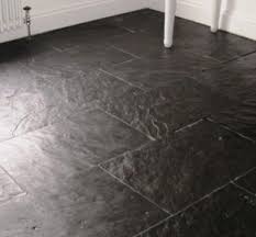 slate flooring is made impressive with