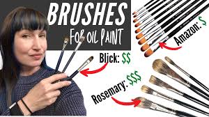 paint brushes for oil painting