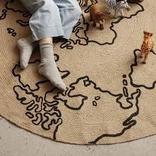 jute carpet small large world