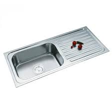 single bowl sink with drain board