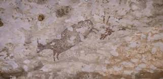 Descubierta la pintura rupestre más antigua de la humanidad
