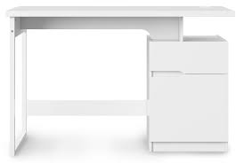 The glossy white paperweight desk will set you back by a mere £151.99. Alphason Bridport Glossy White Computer Desk Aw3130 Cfs Furniture Uk